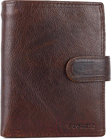 Изображение товара Портмоне Poshete 196-3913-14-DBW (коричневый)