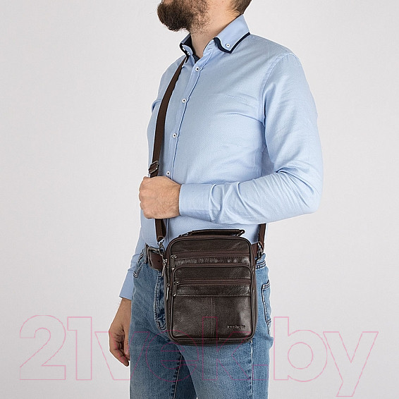 Изображение товара Сумка Poshete 252-8101-DBW (коричневый)