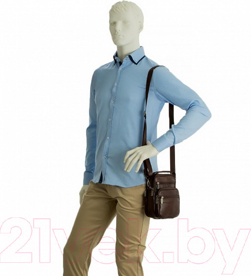 Изображение товара Сумка Poshete 252-8301-DBW (коричневый)