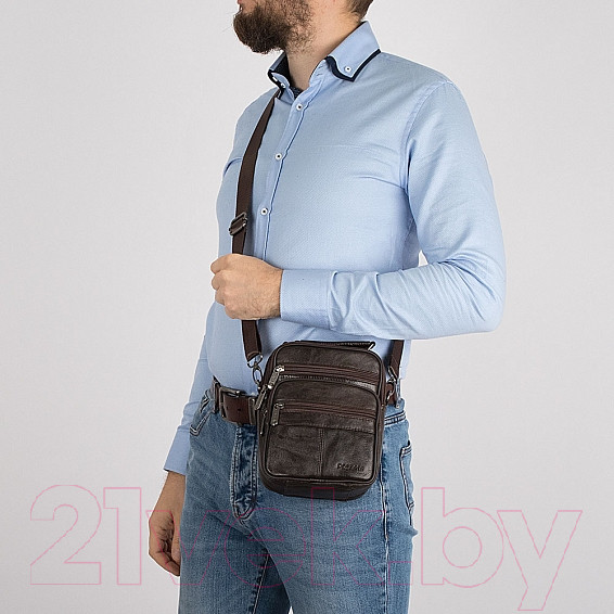 Изображение товара Сумка Poshete 252-8301-DBW (коричневый)