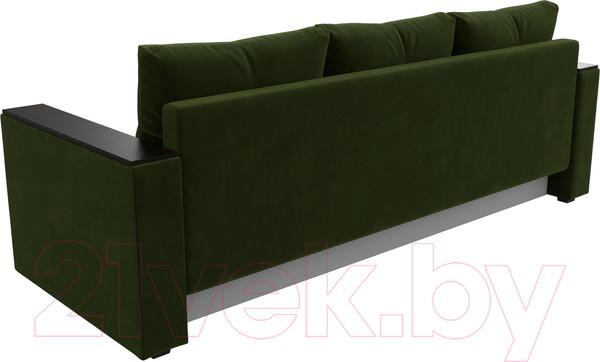 Изображение товара Диван Лига Диванов Атланта без стола (микровельвет зеленый)