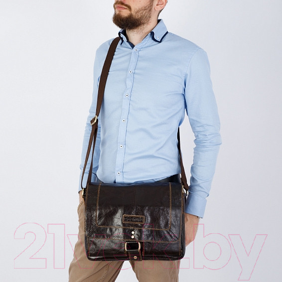 Изображение товара Сумка Poshete 253-1311-1-DBW (коричневый)