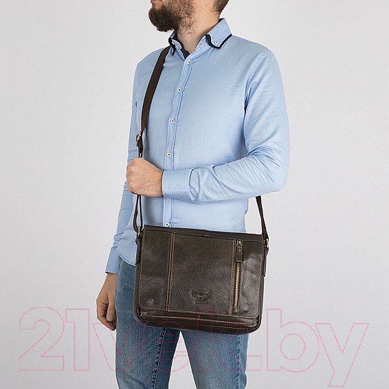 Изображение товара Сумка Poshete 253-5238-29-DBW (коричневый)