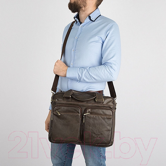 Изображение товара Сумка Poshete 253-6548-29-BRW (коричневый)
