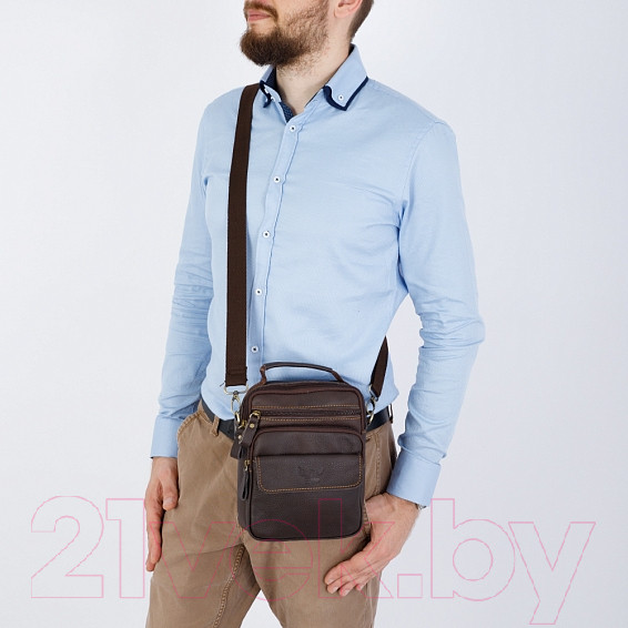 Изображение товара Сумка Poshete 253-6592-2-BRW (коричневый)