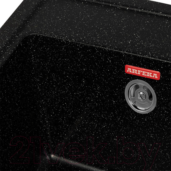 Изображение товара Мойка кухонная Arfeka Quadro (черный)