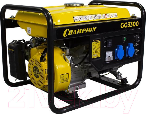 Изображение товара Бензиновый генератор Champion GG3300