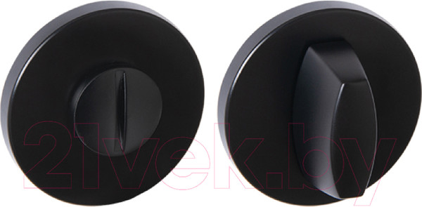 Изображение товара Фиксатор дверной защелки Abriss BK 2505 MBP (черный матовый)