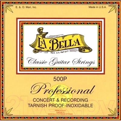 Струны для классической гитары La Bella 500P — фото 3