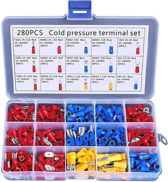 Изображение товара Набор наконечников для кабеля Sipl AG709A (280шт)