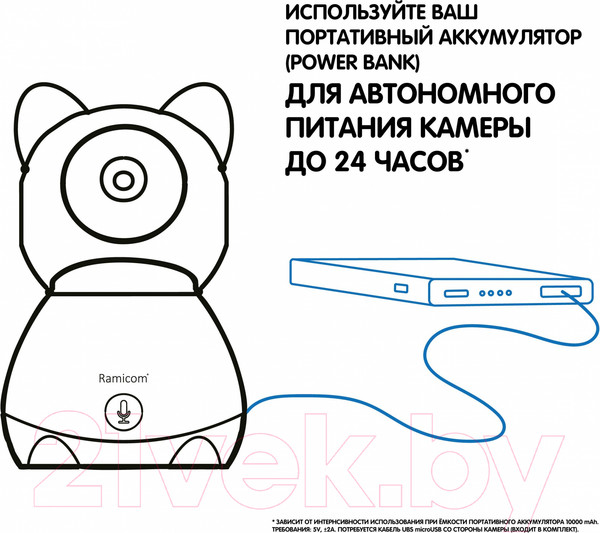 Изображение товара Видеоняня Ramicom VRC300TR