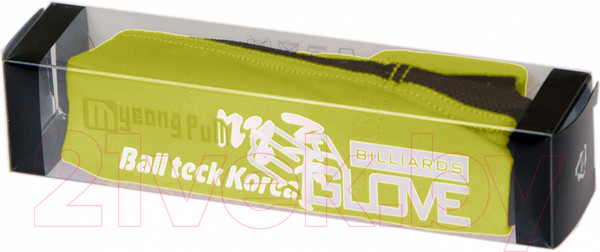 Изображение товара Перчатка для бильярда Ball Teck 3 / 45.252.03.6 (черный/желтый)