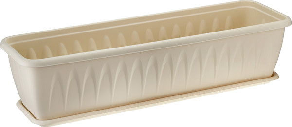 Изображение товара Ящик для рассады Idea Алиция М3215 (белая глина, с поддоном)