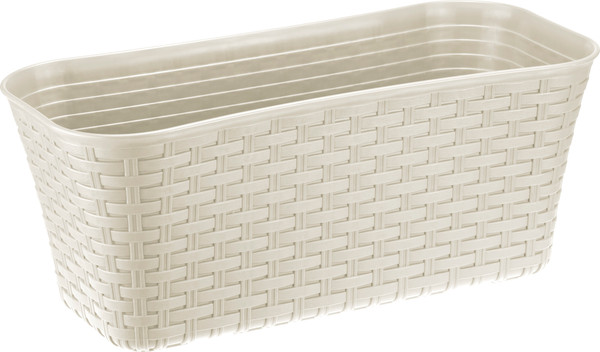 Изображение товара Кашпо Idea Ротанг М3225 (белый)