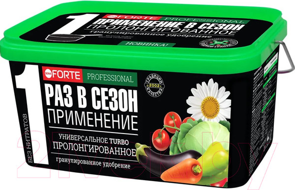 Изображение товара Удобрение Bona Forte Turbo Универсальное BF23020051 (3л)