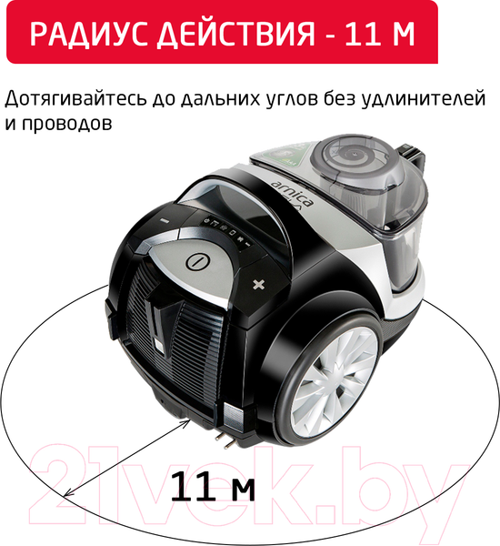 Изображение товара Пылесос Arnica Tesla Premium / ET14320 (серебристый)