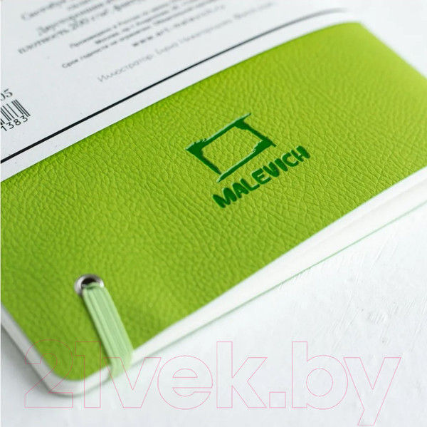 Изображение товара Скетчбук Малевичъ Veroneze / 401505 (18л, салатовый)