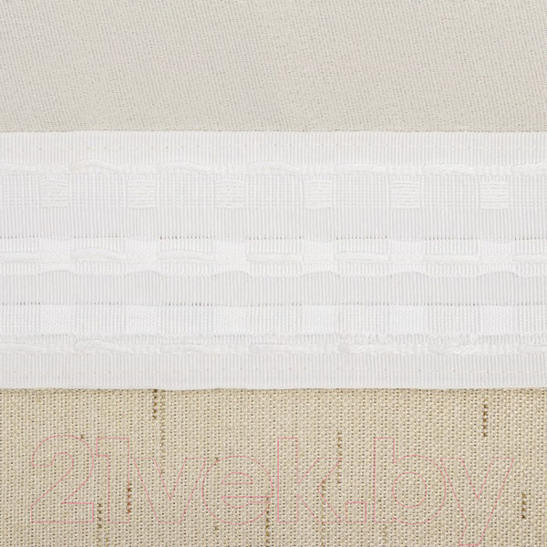 Изображение товара Штора Этель Классика 7062888 (130x300, бежевый)