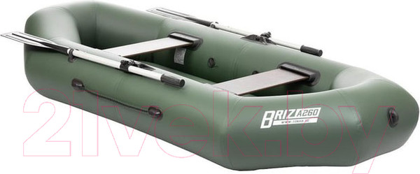 Изображение товара Надувная лодка Тонар Бриз А260 / 4897010 (зеленый)
