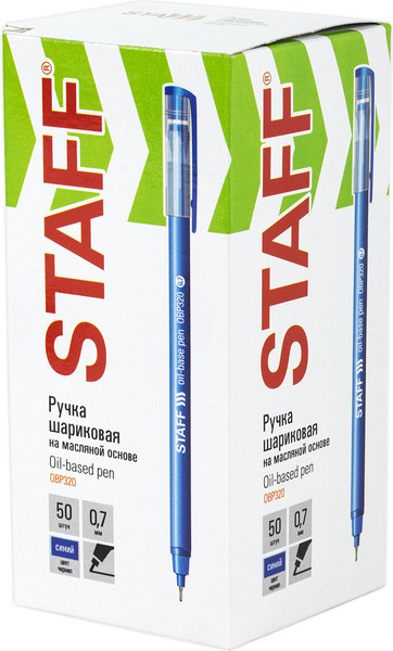 Изображение товара Ручка шариковая Staff Basic OBP-320 / 143023 (синий)