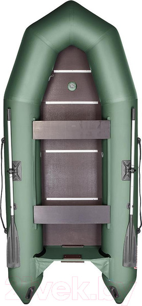 Изображение товара Надувная лодка Тонар Капитан Т330 слань+киль / 4897020 (зеленый)