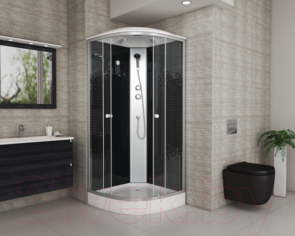 Изображение товара Душевая кабина Niagara NG-4502-14 100x100 (мозаика стекло)