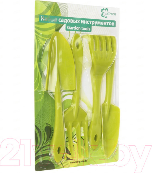 Изображение товара Набор садовых инструментов Ingreen ING60009СЛ