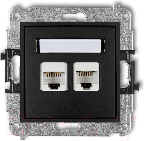 Изображение товара Розетка Karlik 2XRJ45 / 12MGK-6