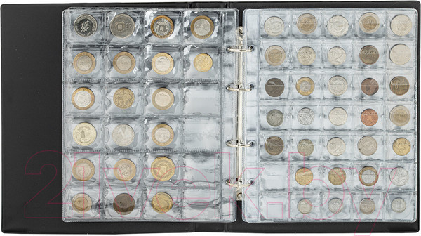 Изображение товара Альбом для коллекционирования Staff Optima / 238077 (коричневый)