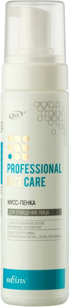 Изображение товара Пенка для умывания Belita Professional Face Care Мусс (220мл)