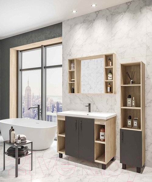 Изображение товара Тумба под умывальник Grossman Флай 100 / 101002