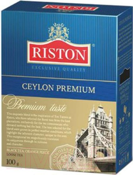 Изображение товара Чай листовой Riston Ceylon Premium Шри-Ланка (100г)