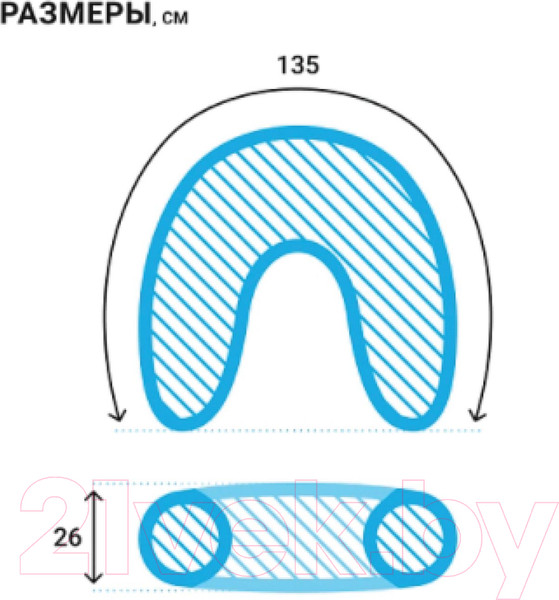 Изображение товара Подушка для беременных Trelax П33 Banana