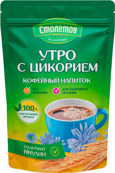 Изображение товара Цикорий Столетов Утро с цикорием (100г)