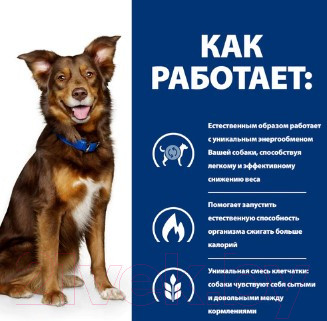 Изображение товара Сухой корм для собак Hill's Prescription Diet Metabolic коррекция веса / 606044 (1.5кг)