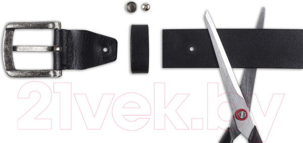 Изображение товара Ремень мужской Klondike 1896 Creek / KD1200-01-100 (черный)