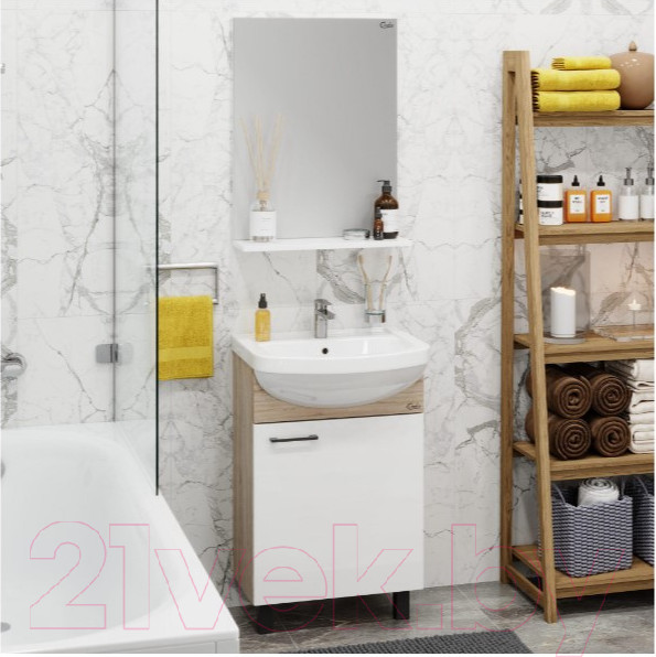 Изображение товара Тумба под умывальник Onika Эко 52.10 / 105209 (дуб сонома)