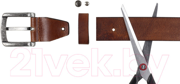 Изображение товара Ремень мужской Klondike 1896 Creek / KD1200-04-90 (коньячный)