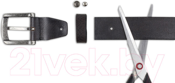 Изображение товара Ремень мужской Klondike 1896 Creek / KD1200-05-90 (серый)