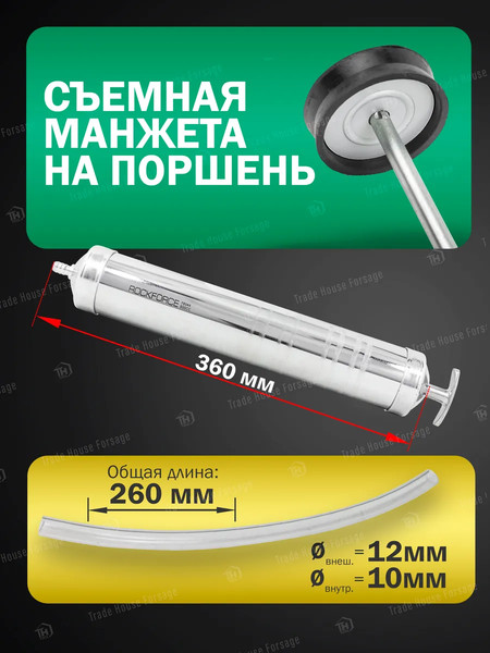 Изображение товара Шприц автомобильный RockForce RF-78044(51272)