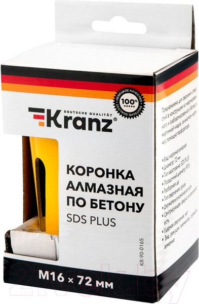 Изображение товара Коронка Kranz KR-90-0165