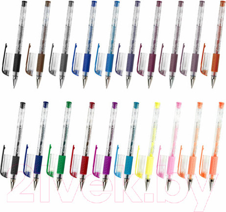 Изображение товара Набор гелевых ручек Brauberg Kids Fruits / 143824 (20цв)