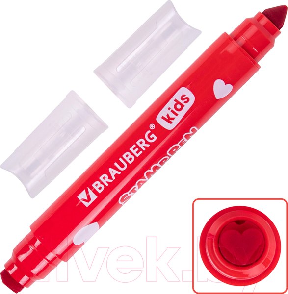 Изображение товара Фломастеры Brauberg Kids Funny Stamps / 152179 (8цв)