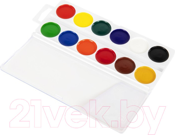 Изображение товара Акварельные краски Brauberg Магия Цвета / 192286 (12цв)