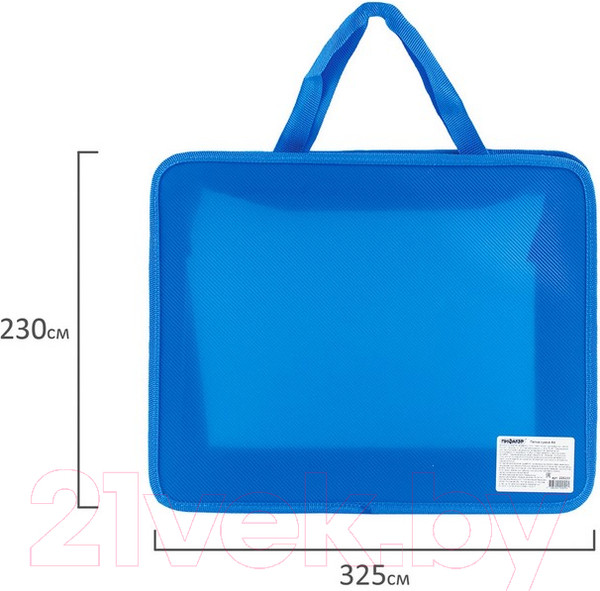 Изображение товара Папка-портфель Пифагор 228233 (синий)