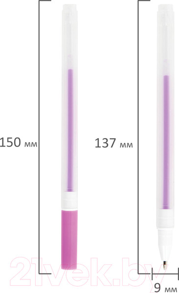 Изображение товара Набор гелевых ручек Пифагор Эники-беники / 143825 (30шт)