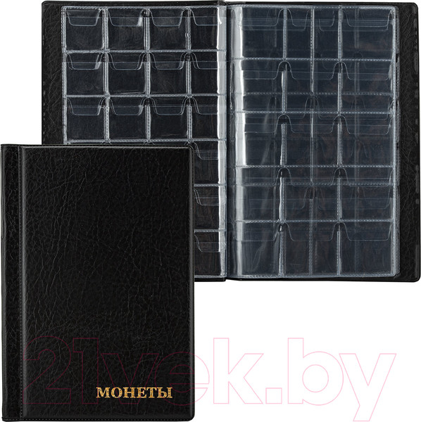 Изображение товара Альбом для коллекционирования Staff 238078 (черный)
