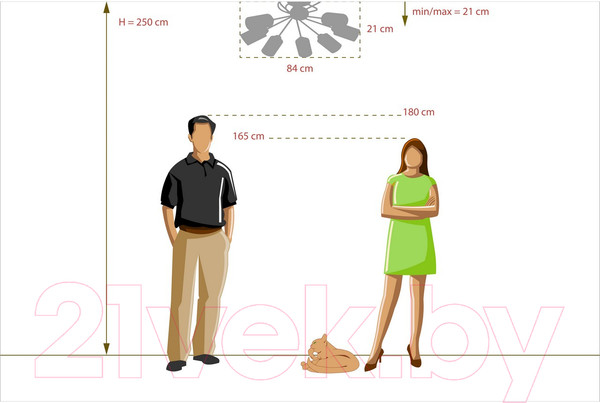 Изображение товара Люстра De City Олимпия 638014908