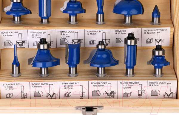 Изображение товара Набор фрез Диолд 90101016