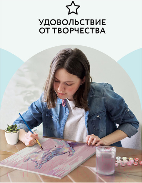 Изображение товара Картина по номерам Три совы Прикосновения / КХ_44182